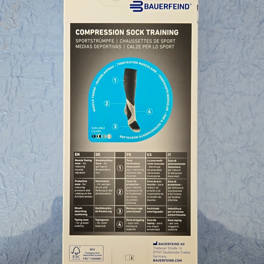 Bauerfeind Training Compression Socks M - Picture 3 of 7